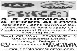 S. R. CHEMICALS & FERRO ALLOYS